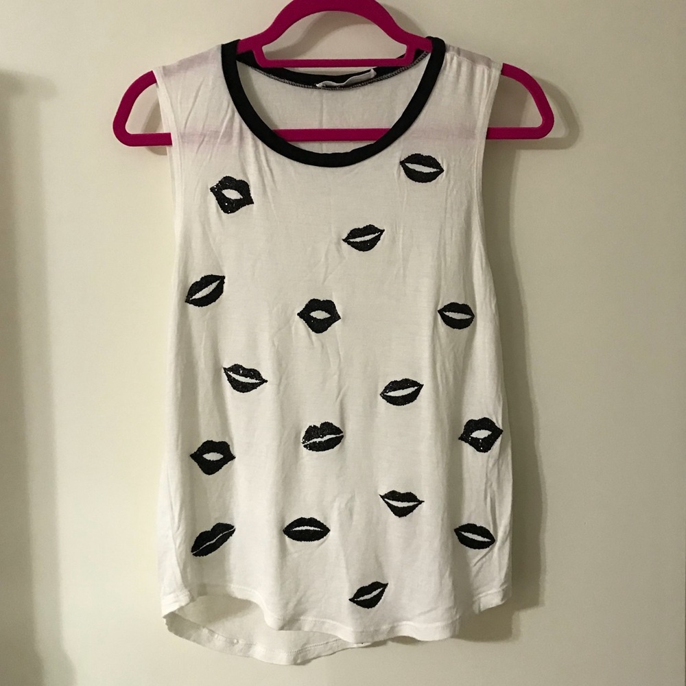 Lips tank top
